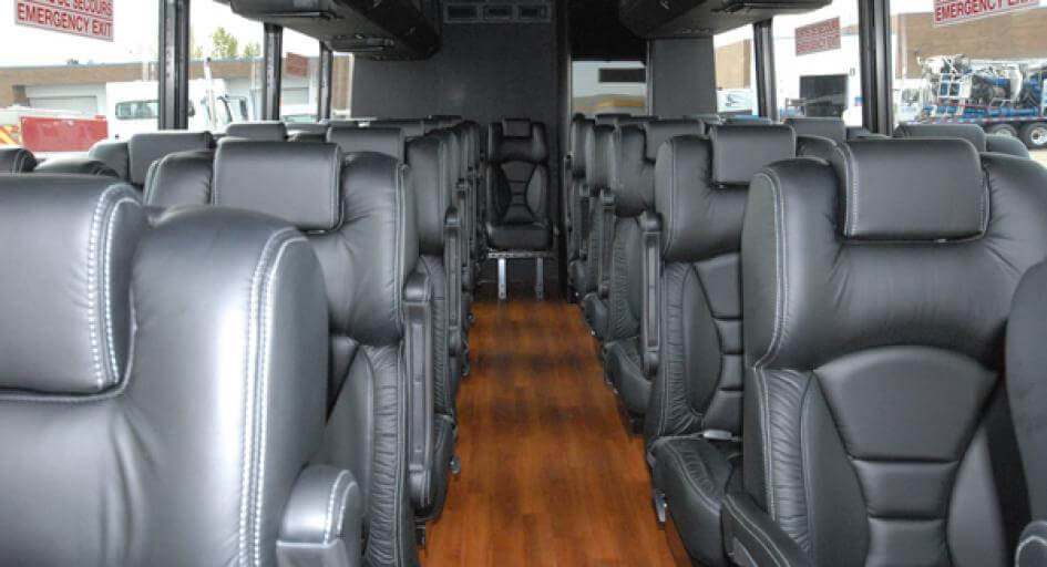 Sheboygan 20 Passenger Minibus Interior