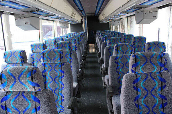 Janesville 40 Passenger Coach Bus Interior