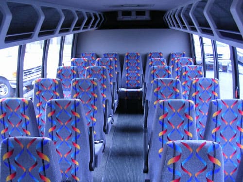 West Allis 15-35 Passenger Minibuses Interior